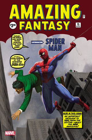 AMAZING FANTASY #15 FACSIMILE EDITION UNKNOWN COMICS EXCLUSIVE HOMAGE VARIANT