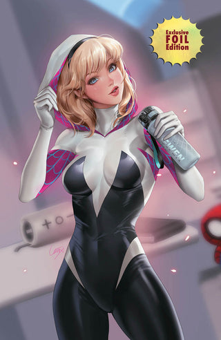 Amazing Spider-Man #32 - G.O.D.S. - Unknown Comics Leirix Exclusive NYCC Virgin Foil Variant!