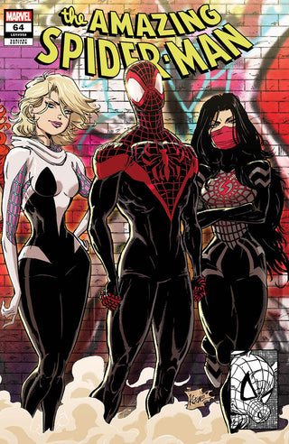 Amazing Spider-Man #63-#64 Unknown Comics Kaare Andrews Connecting Covers Exclusive Variants!