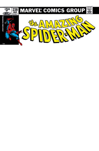 Amazing Spider-Man #238 Unknown Comics Exclusive Blank Variant!