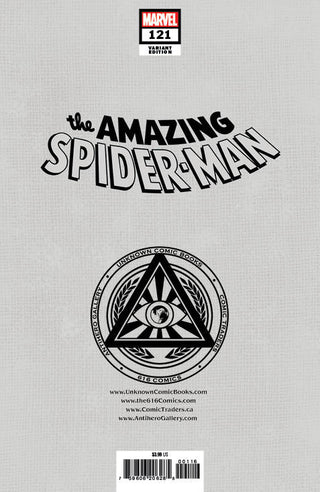 Amazing Spider-Man #121 Facsimile Edition Unknown Comics John Romita Exclusive Foil Variant