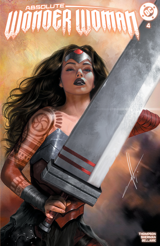 Absolute Wonder Woman #4 - Carla Cohen Megacon 2025 Foil Exclusive Variant!