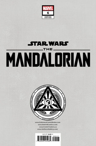 Star Wars: The Mandalorian Season 2 #6 Unknown Comics Kaare Andrews Exclusive Variant - 2 Pack!