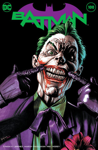 BATMAN #100 UNKNOWN COMICS MICO SUAYAN EXCLUSIVE JOKER WAR VARIANT