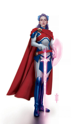 Betsy Braddock: Captain Britain #1 Unknown Comics Miguel Mercado Exclusive Virgin Vogue Variant