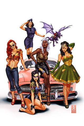 X-Men #1 Mark Brooks Cover C Sdcc 2024 Exclusive Virgin Variant!