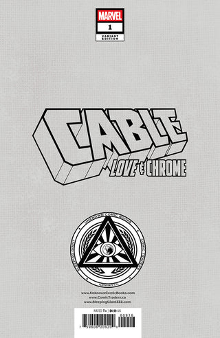 Cable: Love & Chrome #1 Unknown Comics Tyler Kirkham Connecting Cover Exclusive Variant - 2 Pack!