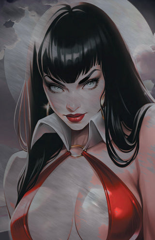 Vampirella Helliday Special 2025 - Katya Sinyukhina Cover A Limited 20 FanExpo New Orleans Exclusive Wraparound Metal Variant!