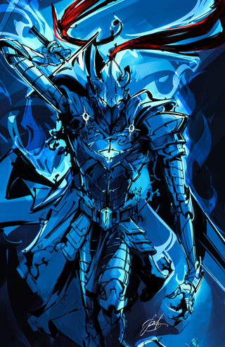 Fame: Chugong Solo Leveling - Viktor Miller Gausa Igris Cover C Limited 5 FanExpo New Orleans Exclusive White Metal Variant!
