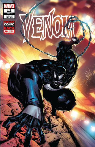 VENOM #12 UNKNOWN COMIC BOOKS TAN C2E2 CONVENTION EXCLUSIVE VARIANT