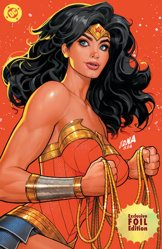 WONDER WOMAN #14 DAVID NAKAYAMA NYCC 2024 EXCLUSIVE VIRGIN FOIL VARIANT