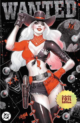 Harley Quinn #47 David Nakayama Exclusive Premium Howdy Black Foil Variant!