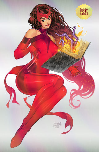 Scarlet Witch #1 Unknown Comics David Nakayama Exclusive Virgin Foil Variant