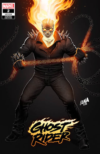 Ghost Rider #2 Unknown Comics David Nakayama Exclusive Color Bleed Variant