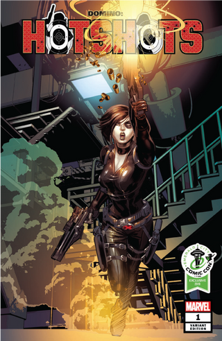 DOMINO HOTSHOTS #1 (OF 5) UNKNOWN COMIC BOOKS MIKE DEODATO JR. ECCC EXCLUSIVE VARIANT!