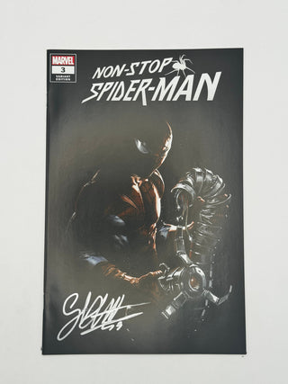 Non-Stop Spider-Man #3 Unknown Comics Gabriele Dell'Otto Exclusive Variant - Signed by Gabriele Dell'Otto!