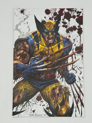 Wolverine: Revenge - Red Band #5 Unknown Comics Tyler Kirkham Convention Exclusive Virgin Variant - Explicit Content - Signed by Jonathan Hickman!