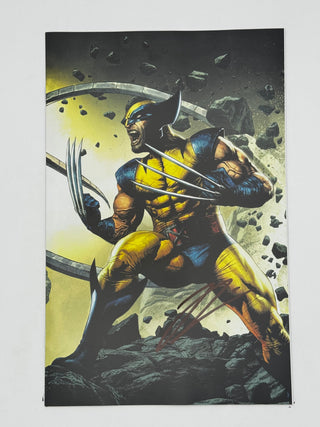 Wolverine: Revenge - Red Band #4 Unknown Comics Mico Suayan Convention Exclusive Virgin Variant - Explicit Content Polybagged - Signed by Jonathan Hickman!
