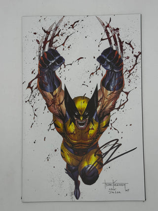 Wolverine: Revenge - Red Band #2 Unknown Comics Tyler Kirkham Exclusive NYCC Virgin Variant - Polybagged Explicit Content - Signed by Jonathan Hickman!