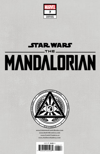 Star Wars: The Mandalorian Season 2 #7 Unknown Comics Mico Suayan Exclusive Variant - 2 Pack!