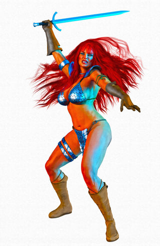 Immortal Red Sonja #7 Mark Spears Virgin Exclusive Variant!