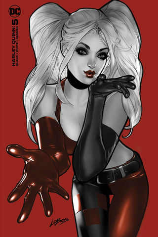 Harley Quinn: Black White & Redder #5 Lobos (616) Exclusive Minimal Virgin Variant