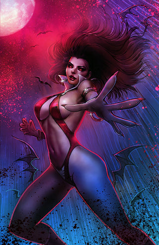 Vampirella Dead Flowers #1 Unknown Comics Zhuo | Szerdy Exclusive NYCC Bloody Virgin Variant!