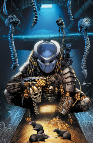 PREDATOR #1 UNKNOWN COMICS JAY ANACLETO EXCLUSIVE VIRGIN VARIANT