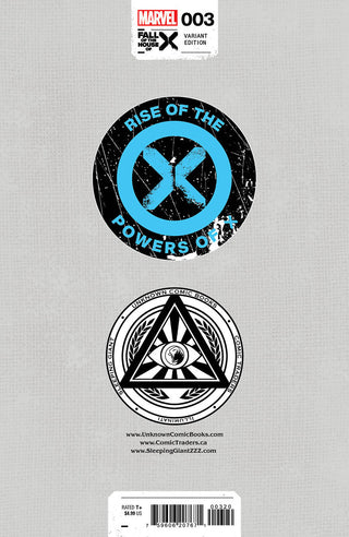 Rise Of The Powers Of X #3 Unknown Comics Ejikure Exclusive Connecting Variant - 2 Pack!