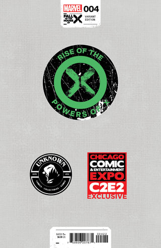 Rise Of The Powers Of X #4 - Fall Of X - Unknown Comics Kaare Andrews Exclusive C2E2 Virgin Variant - Signed By Kaare Andrews!