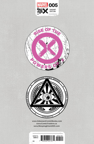 Rise Of The Powers Of X #5 - Fall Of X - Unknown Comics Miguel Mercado Exclusive Variant - 2 Pack!