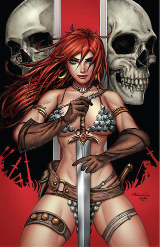 Red Sonja Price Of Blood #1 Unknown Comics Collette Turner Exclusive Virgin Variant