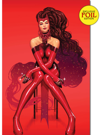 SCARLET WITCH ANNUAL #1 UNKNOWN COMICS DAVID NAKAYAMA EXCLUSIVE VIRGIN FOIL VARIANT