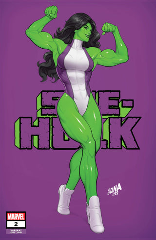 She-Hulk #2 Unknown Comics David Nakayama Exclusive Color Bleed Variant