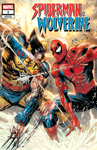 Spider-Man & Wolverine #1 Unknown Comics Tyler Kirkham Exclusive Variant!