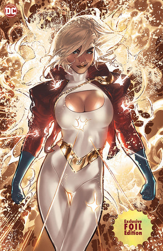 POWER GIRL #11 LOBOS EXCLUSIVE VIRGIN SDCC 2024 FOIL VARIANT