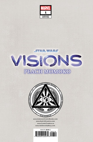 Star Wars: Visions - Peach Momoko #1 Unknown Comics Rickie Yagawa Exclusive Variant - 2 Pack!