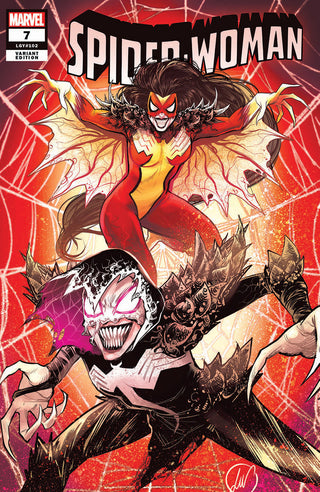 Spider-Woman #7 Unknown Comics King In Black Lucas Werneck Exclusive Knullified Variant