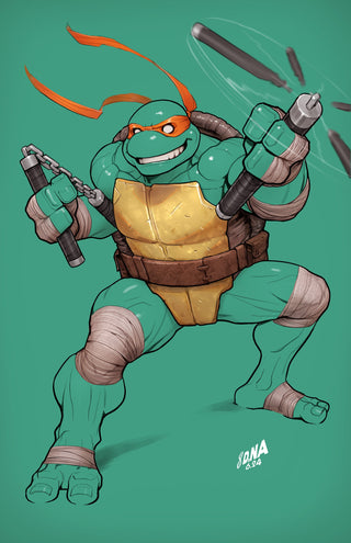 Teenage Mutant Ninja Turtles (2024) #2 Unknown Comics Exclusive David Nakayama Virgin Color Bleed Variant