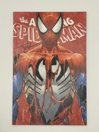 AMAZING SPIDER-MAN #31 UNKNOWN COMICS TYLER KIRKHAM EXCLUSIVE VARIANT - SIGNED BY TYLER KIRKHAM!