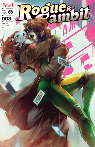 Rogue & Gambit #3 Unknown Comics Ivan Tao Exclusive Graffiti Wall Variant