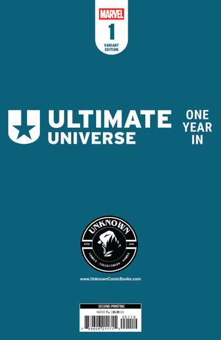 Ultimate Universe: One Year In #1 2nd Printing Unknown Comics Ivan Tao Exclusive Variant!