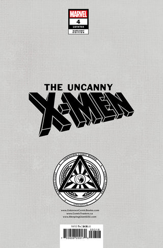 UNCANNY X-MEN #4 UNKNOWN COMICS TYLER KIRKHAM CONNECTING COVER EXCLUSIVE VARIANT - 2 PACK!