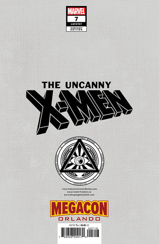 Uncanny X-Men #7 David Nakayama MegaCon 2025 Exclusive Virgin Foil Variant!