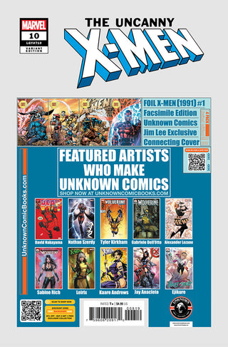 Uncanny X-Men #10 Unknown Comic David Nakayama MEGACON 2025 Exclusive Foil Variant