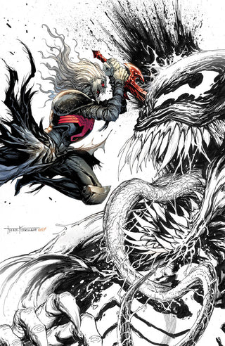 Venom #28 Unknown Comics Tyler Kirkham Exclusive Color Splash Secret Virgin Variant!