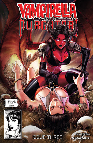 Vampirella Vs Purgatori #3 Unknown Comics Creees Exclusive Variant