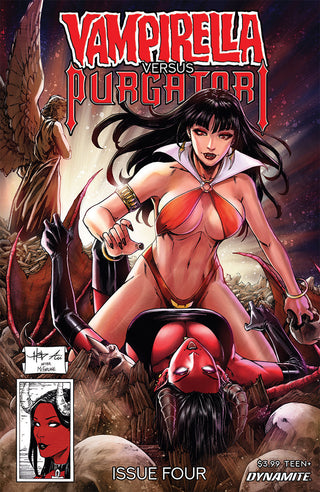 Vampirella Vs Purgatori #4 Unknown Comics Creees Exclusive Variant