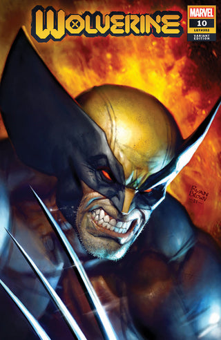 Wolverine #10 Unknown Comics Ryan Brown Exclusive Variant