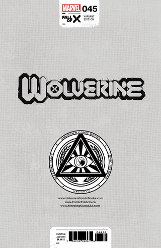 Wolverine  #43 & #45 Unknown Comics Kaare Andrews Exclusive Variants - 2 Pack!